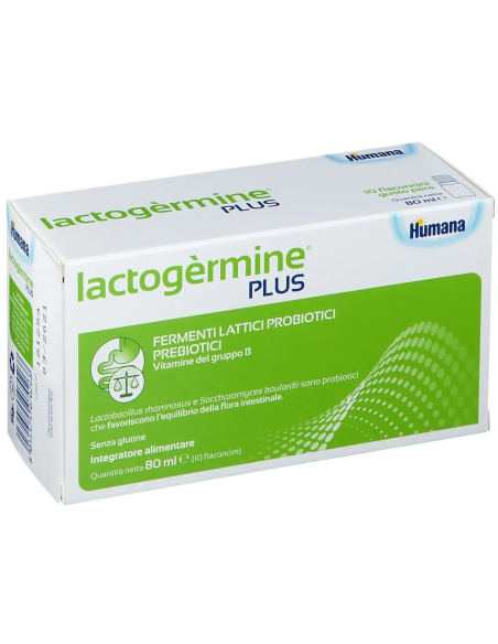 Lactogermine Plus Fermenti Lattici 10 Flaconcini
