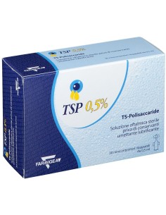 Tsp 0,5% Soluzione Oftalmica Umettante Lubrificante 30 Flaconcini Monodose 0,5 Ml