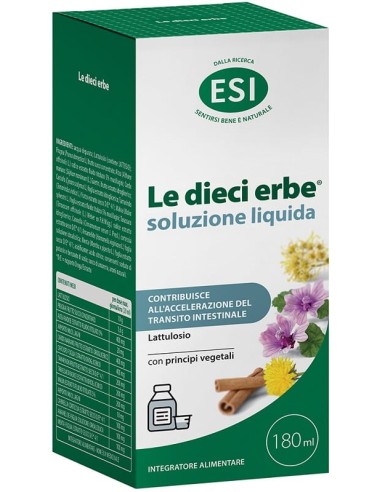Esi Le Dieci Erbe Soluzione Liquida 180 Ml