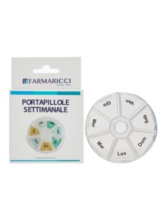 Portapillole Settimanale