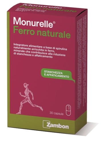 Monurelle Ferro Naturale 30 Capsule