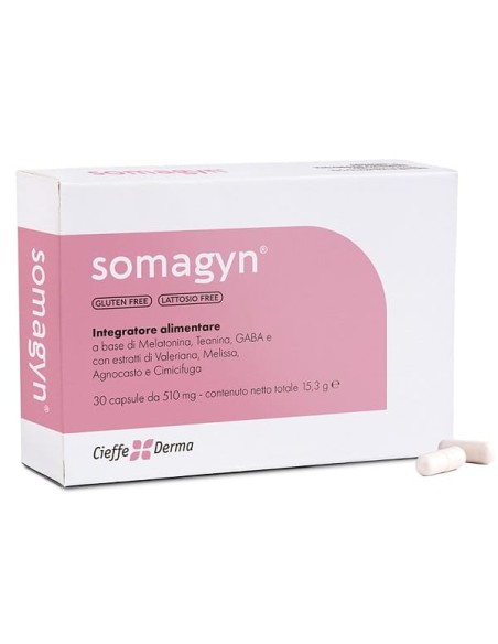 Somagyn 30 Capsule 510 Mg Senza Glutine Senza Lattosio