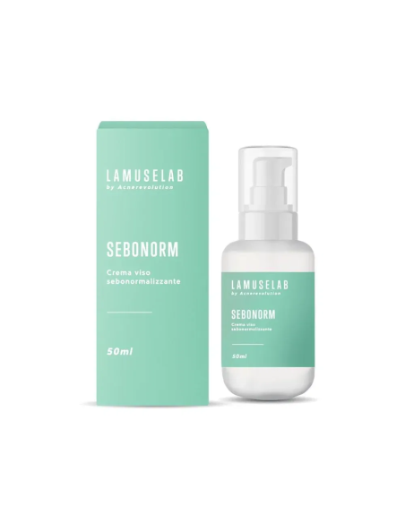 Lamuselab Sebonorm Crema Viso Sebonormalizzante 50 Ml
