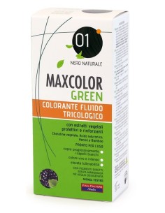 Maxcolor Green 01 Nero Naturale 75 Ml + Balsamo 15 Ml