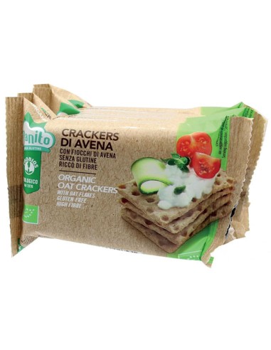 Probios Bio Crackers Avena Con Fiocchi Di Avena 4 X 35 G