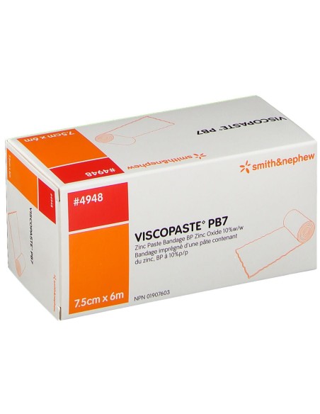 Benda All'ossido Di Zinco Per Il Trattamento Delle Ulcere Varicose Di Tipo Secco E Delle Dermatiti Croniche Viscopaste Pb7 600 X