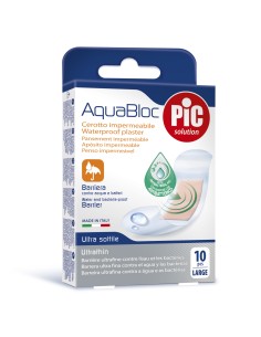 Cerotto Pic Aquabloc 25 X72 Mm Antibatterico 10 Pezzi