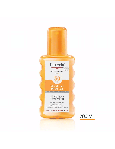 Eucerin Sun Spray Transparent Spf50 200 Ml