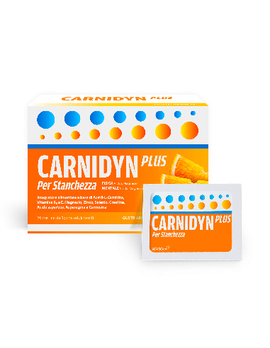 Carnidyn Plus 20 Bustine Da 5 G Gusto Arancia