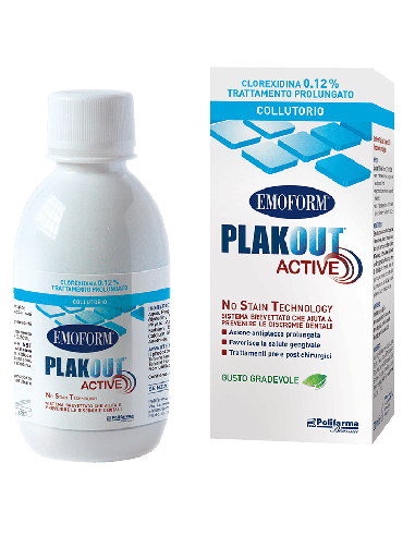 Emoform Plak Out Active Clorexidina 0,12% Collutorio 200 Ml