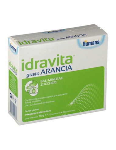 Idravita Gusto Arancia 12 Bustine Da 6,25 G