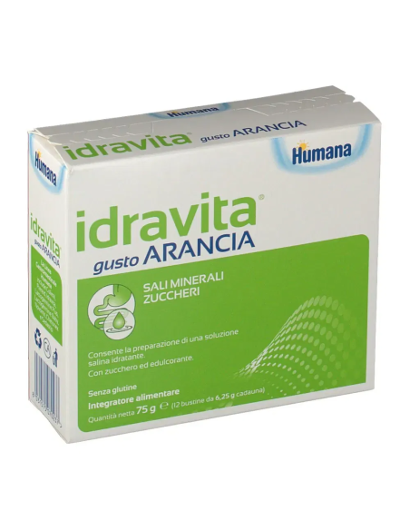 Idravita Gusto Arancia 12 Bustine Da 6,25 G