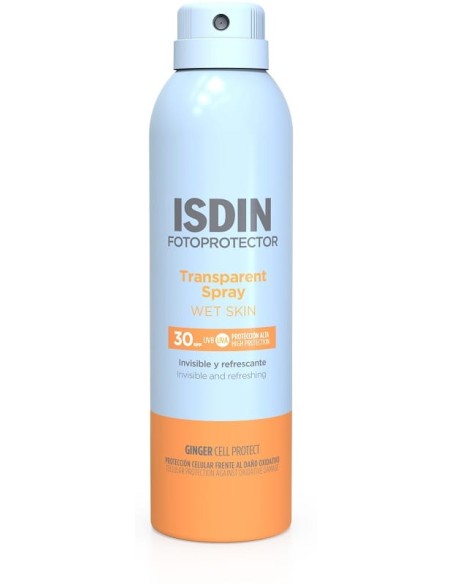 Transparent Spray Wet Skin Spf30 250 Ml