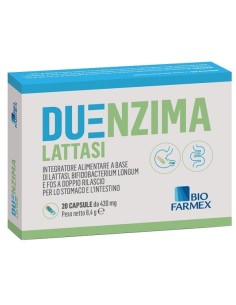 Duenzima Lattasi 20 Capsule Da 421 Mg