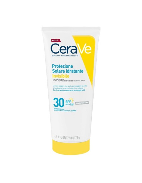 Cerave Protezione Solare Idratante Invisibile Spf30 177 Ml
