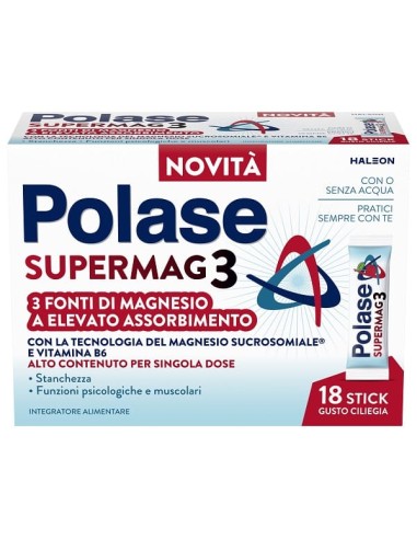 Polase Supermag3 18 Stick Da 2 G Gusto Ciliegia