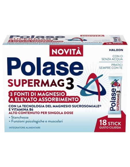 Polase Supermag3 18 Stick Da 2 G Gusto Ciliegia