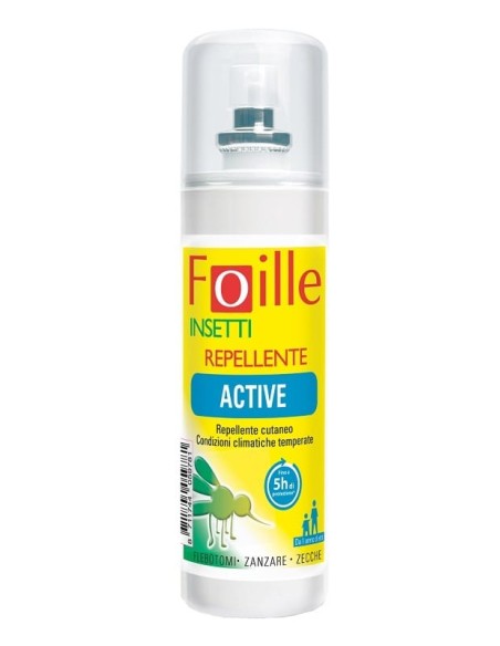 Foille Insetti Repellente Active 100 Ml
