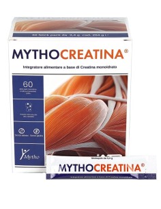 Mythocreatina 60 Stick Pack Senza Glutine Senza Lattosio