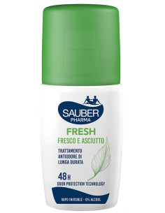 Sauber Deo 48 H Fresh Fresco E Asciutto Vapo 90 Ml