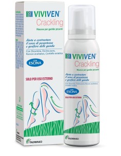 Viviven Crackling Mousse Gambe Pesanti 150 Ml