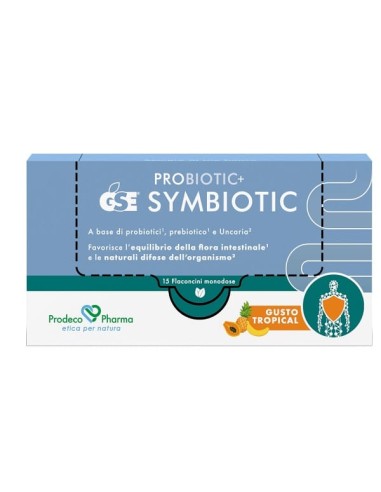Probiotic+ Gse Symbiotic 15 Flaconcini Da 10 Ml
