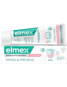 Dentifricio Elmex Sensitive Ripara & Previene 75 Ml