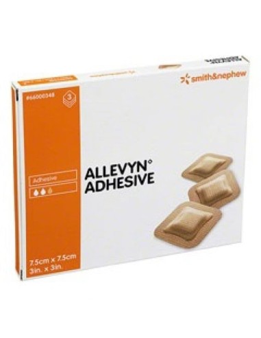 Medicazione Idrocellulare Adesiva Sterile Allevyn Adhesive Altamente Assorbente In Schiuma Di Poliuretano A Struttura Tristratif