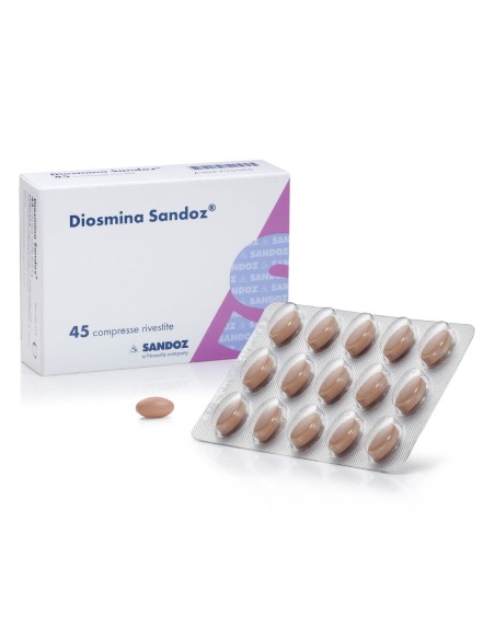 DIOSMINA SANDOZ 45 COMPRESSE RIVESTITE
