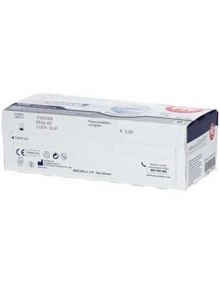 Siringa Pic Ultrafine 5 Ml Ago 14 10 Pezzi