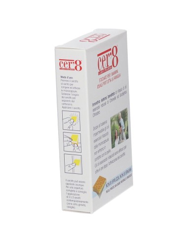 CER'8 CUSCINETTI ADESIVI ANTI ZANZARE SCATOLA DA 48 CUSCINETTI