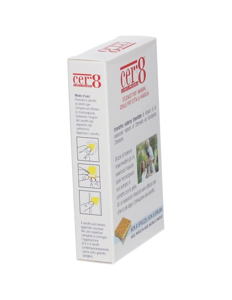 CER'8 CUSCINETTI ADESIVI ANTI ZANZARE SCATOLA DA 48 CUSCINETTI