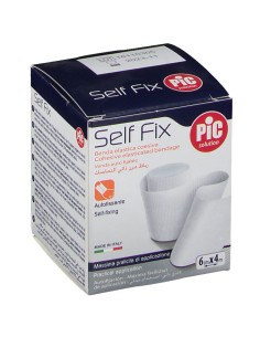 Benda Elastica Autoadesiva Pic Self Fix 6 X400 Cm Fustella