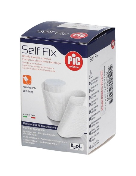 Benda Elastica Autoadesiva Pic Self Fix 8 X400 Cm Fustella