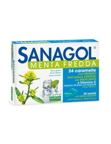 Sanagol Menta Fredda 24 Caramelle