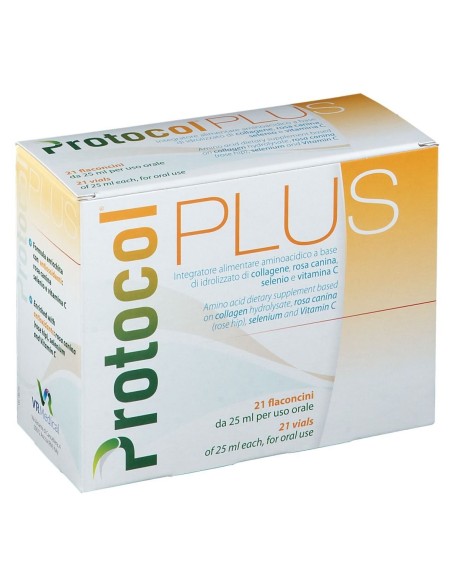 Protocol Plus 21 Flaconcini Da 25 Ml Con Zucchero Ed Edulcoranti Senza Glutine