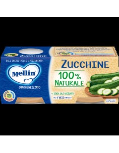 Mellin Omogeneizzato Zucchine 2 X 80 G