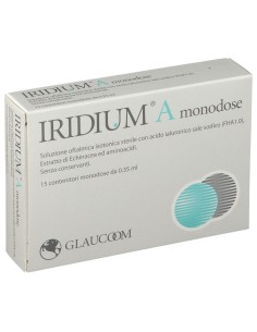 Iridium A Monodose Gocce Oculari 15 Flaconcini 0,35 Ml