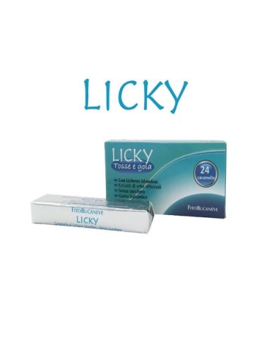 Licky Caramelle Adulti Per Tosse E Gola Senza Zucchero 70 G