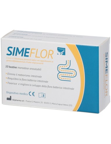 Simeflor Polvere Orosolubile 10 Bustine Monodose 2 G