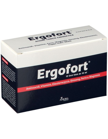 Ergofort 12 Bustine Stick Pack 10 Ml