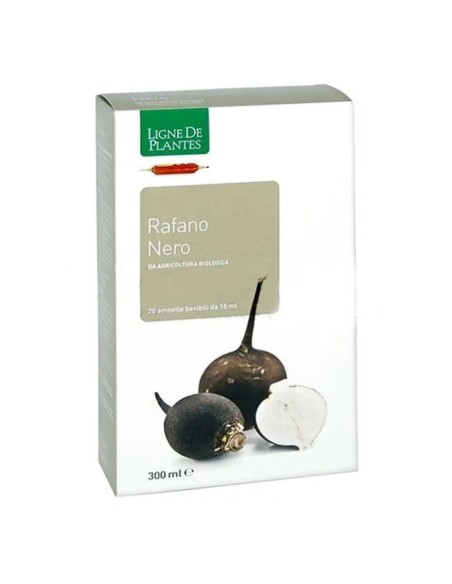 Rafano Nero Biologico 20 Ampolle Bevibili Da 15 Ml