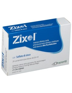 Gocce Oculari Zixol 20 Flaconcini 0,6 Ml