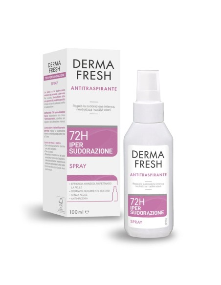 Dermafresh 72 H Ipersududorazione Spray 100 Ml