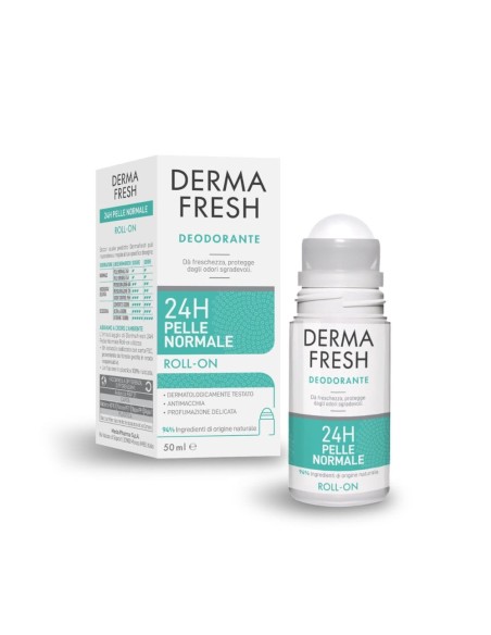 Dermafresh 24 H Pelle Normale Roll On 50 Ml