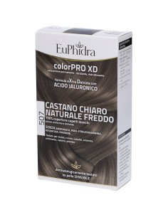 Euphidra Colorpro Xd 507 Castano Chiaro Naturale F Colore + Attivante + Balsamo + Cuffia + Guanti
