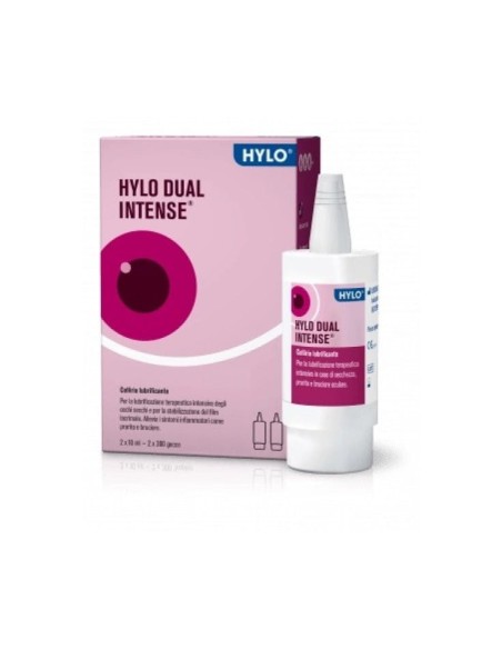 Hylo Dual Intense Collirio 2 Flaconcini Da 10 Ml
