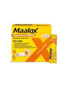 Maalox Digestione Rapid 20 Bustine Da 2 G