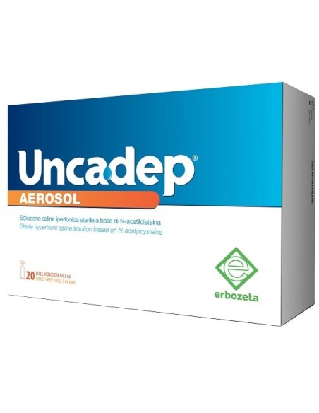 Uncadep Aerosol 20 Fiale Monodose Da 5 Ml