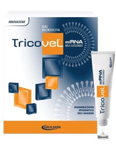 Tricovel Mirna Milk Exosomes Gel Ricrescita 4 Tubetti Da 15 Ml